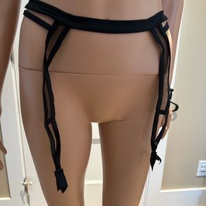 RCrescentini Lingerie Private Collection Orbettino Suspender Black XL